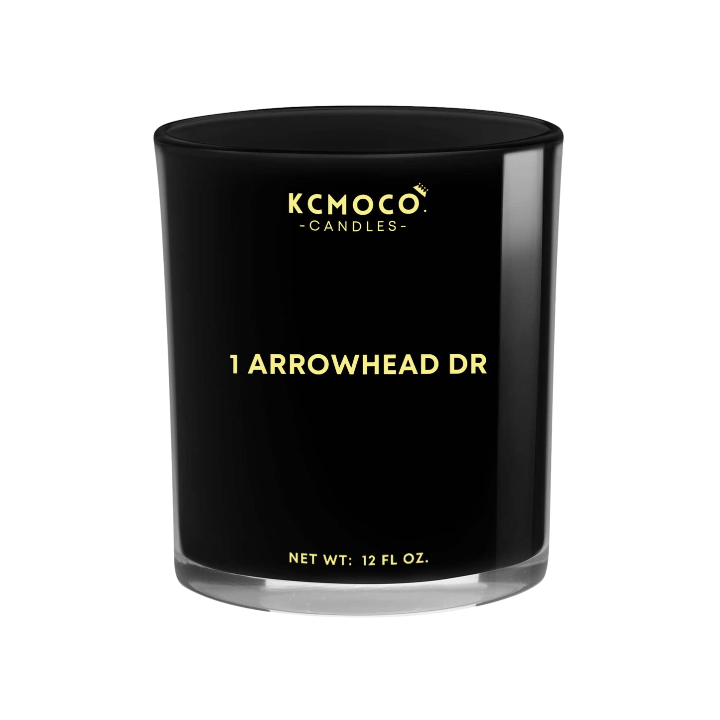 1 ARROWHEAD DRIVE CANDLE - 12 OZ LARGE JAR BLACK