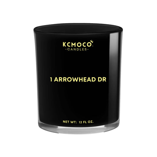 1 ARROWHEAD DRIVE CANDLE - LARGE JAR BLACK