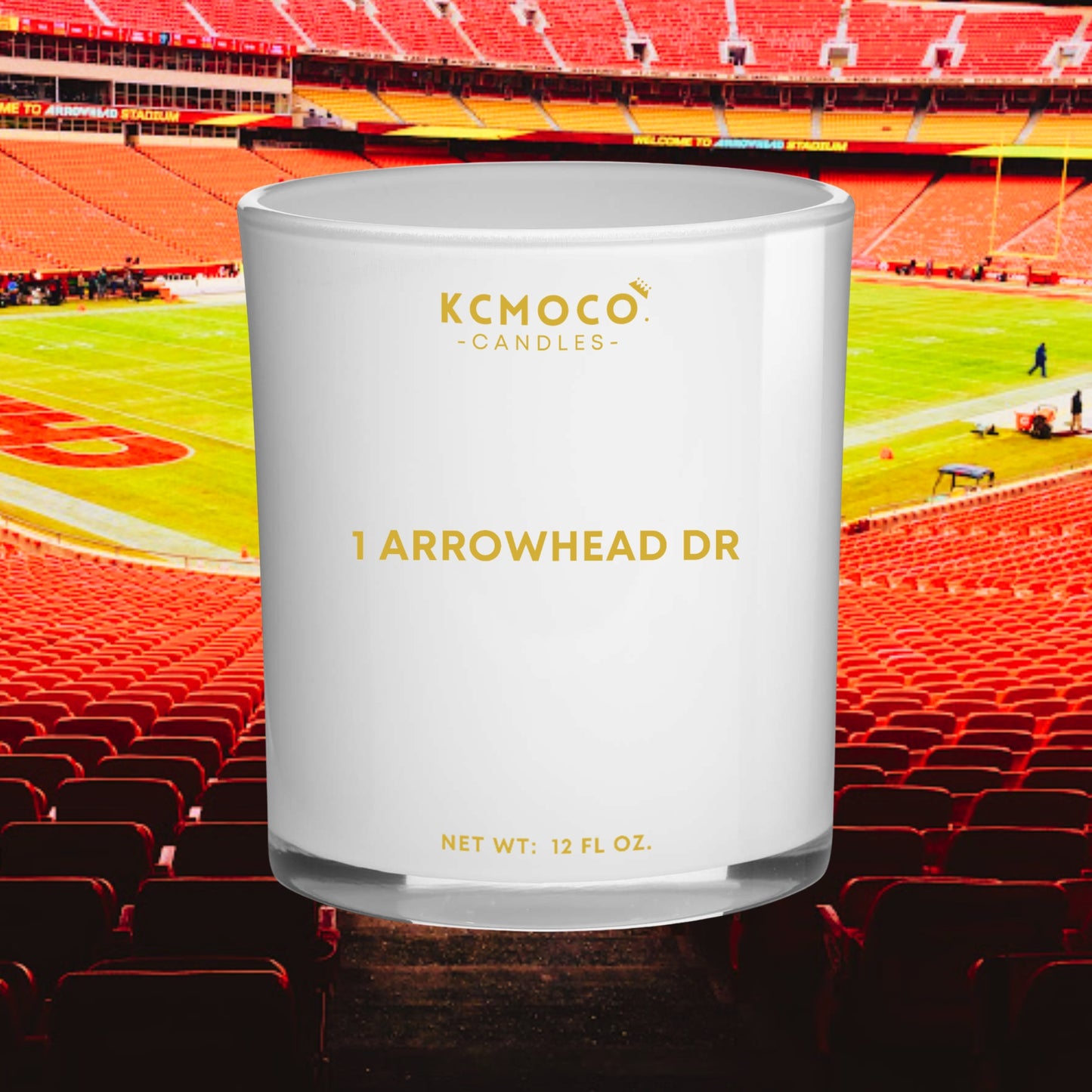 1 ARROWHEAD DRIVE CANDLE - LARGE JAR WHITE