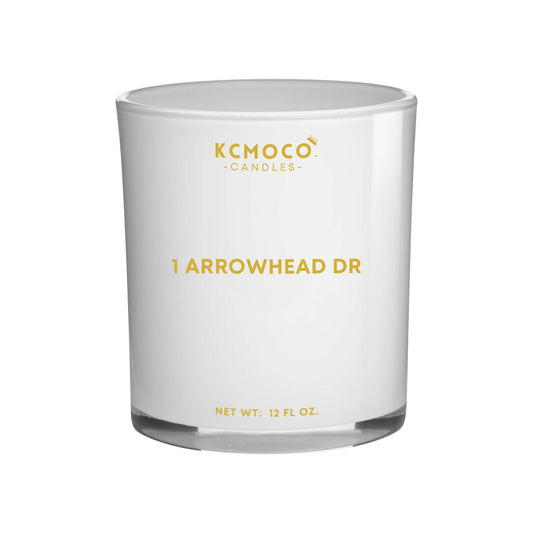 1 ARROWHEAD DRIVE CANDLE - LARGE JAR WHITE