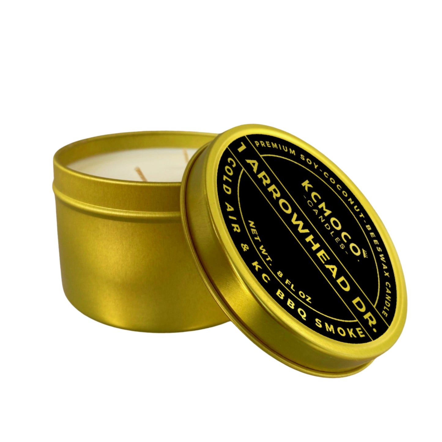 1 ARROWHEAD DRIVE CANDLE - 8 OZ MEDIUM TRAVEL TIN