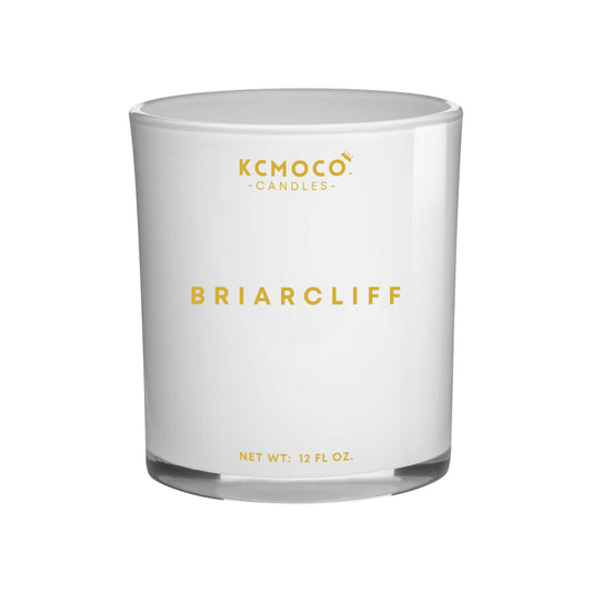 BRIARCLIFF CANDLE - LARGE JAR WHITE