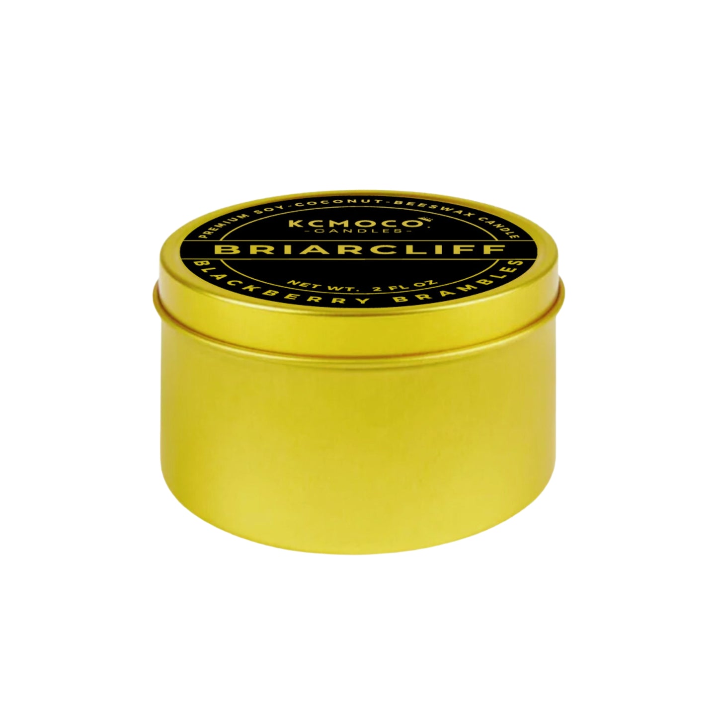 BRIARCLIFF CANDLE - 8 OZ MEDIUM TRAVEL TIN