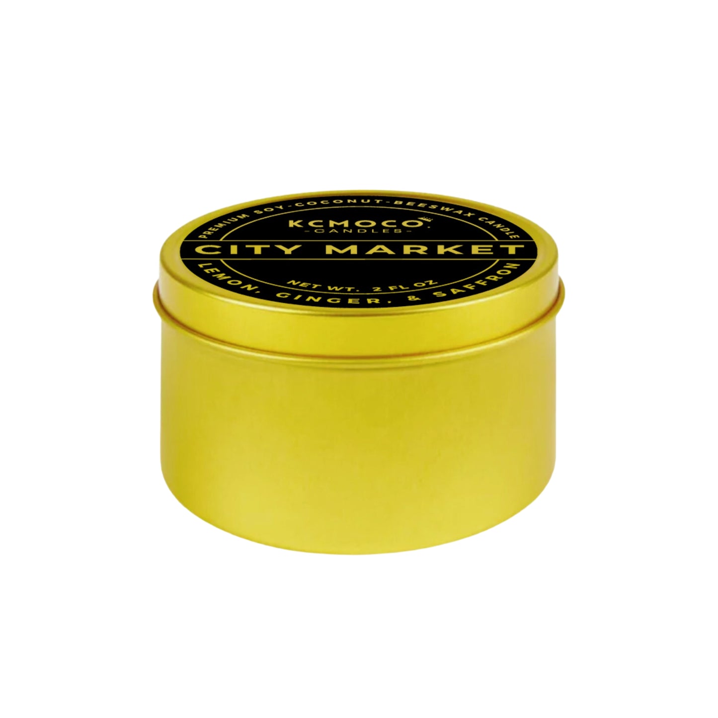 CITY MARKET CANDLE - 8 OZ MEDIUM TRAVEL TIN