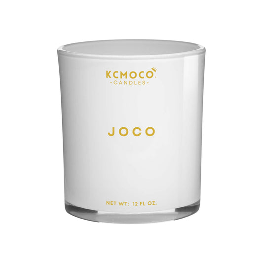 JOCO CANDLE - LARGE JAR WHITE