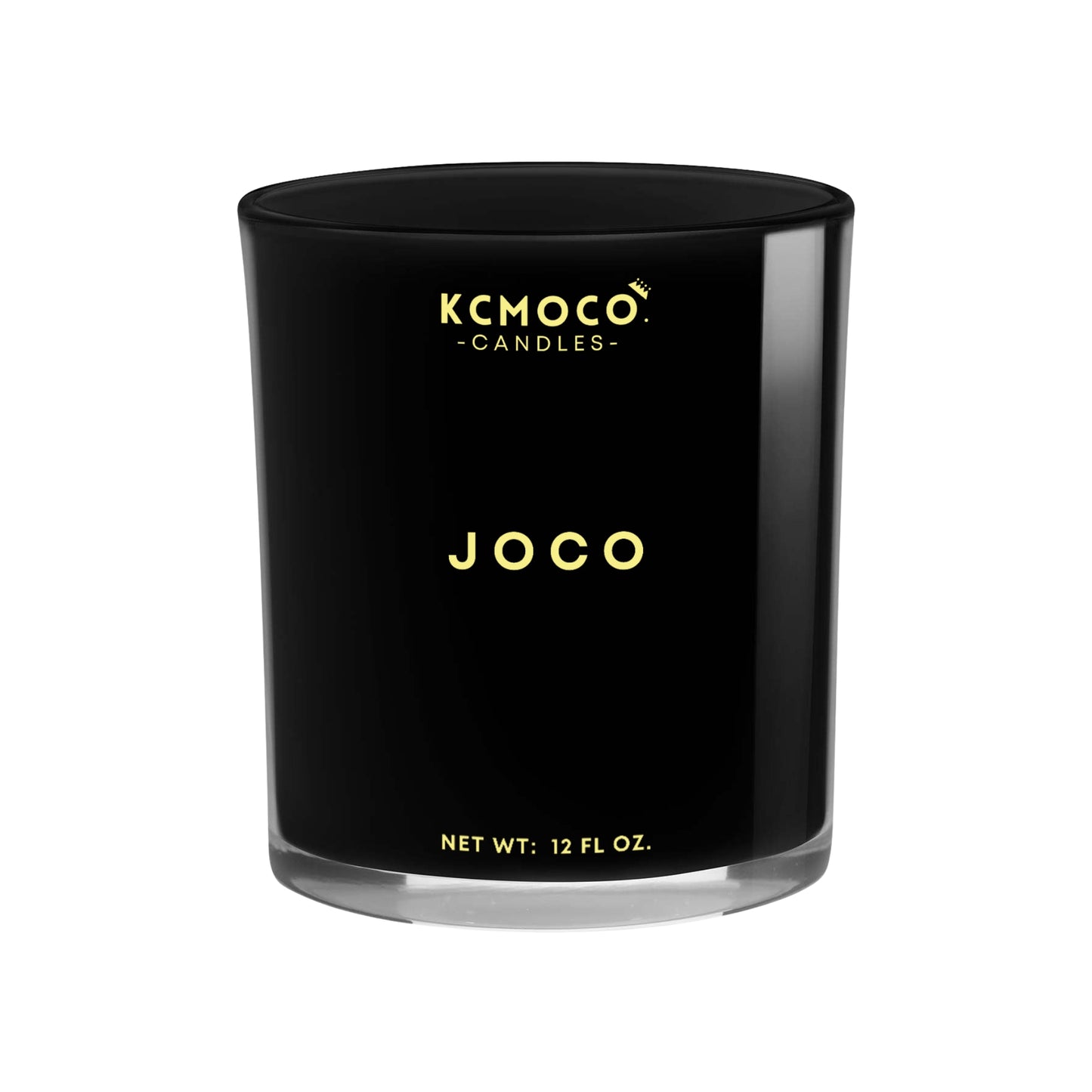 JOCO CANDLE - 12 OZ LARGE JAR BLACK