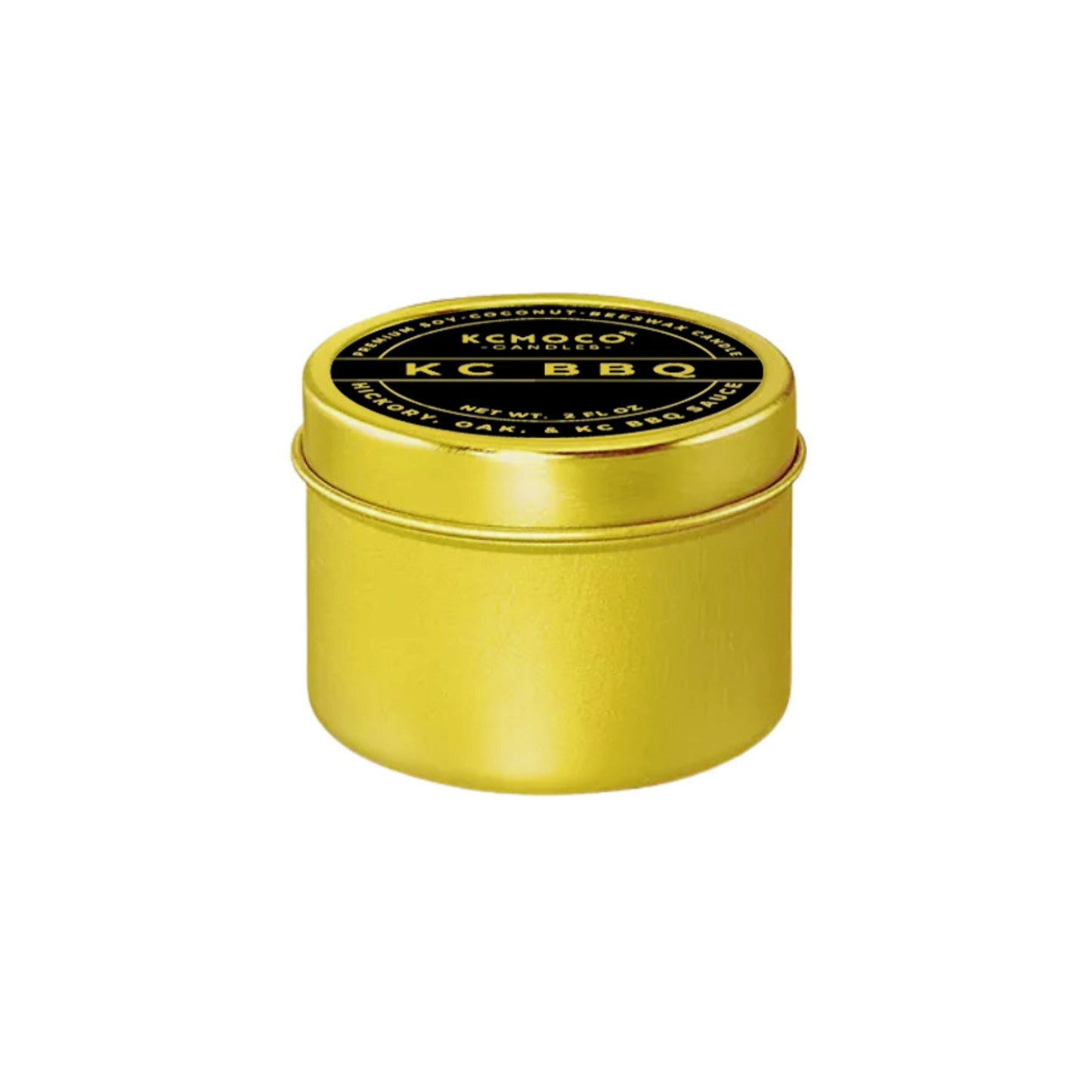 KC BBQ CANDLE - 2 OZ MINI TRAVEL TIN
