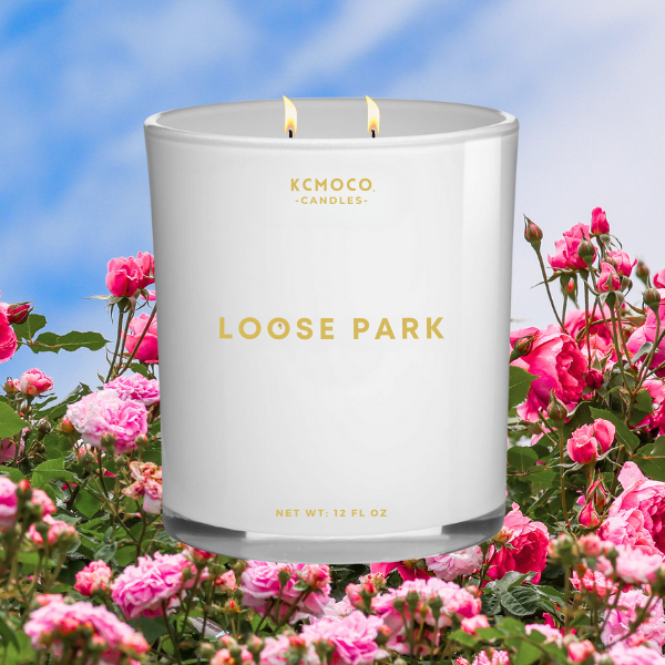 LOOSE PARK CANDLE - LARGE JAR WHITE