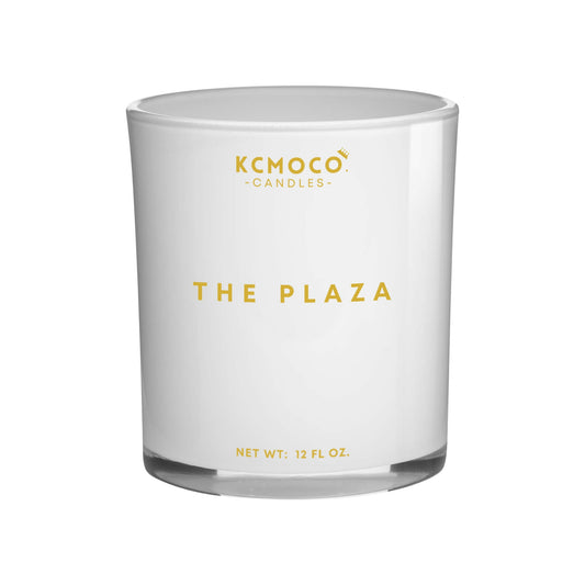 THE PLAZA CANDLE - LARGE JAR WHITE