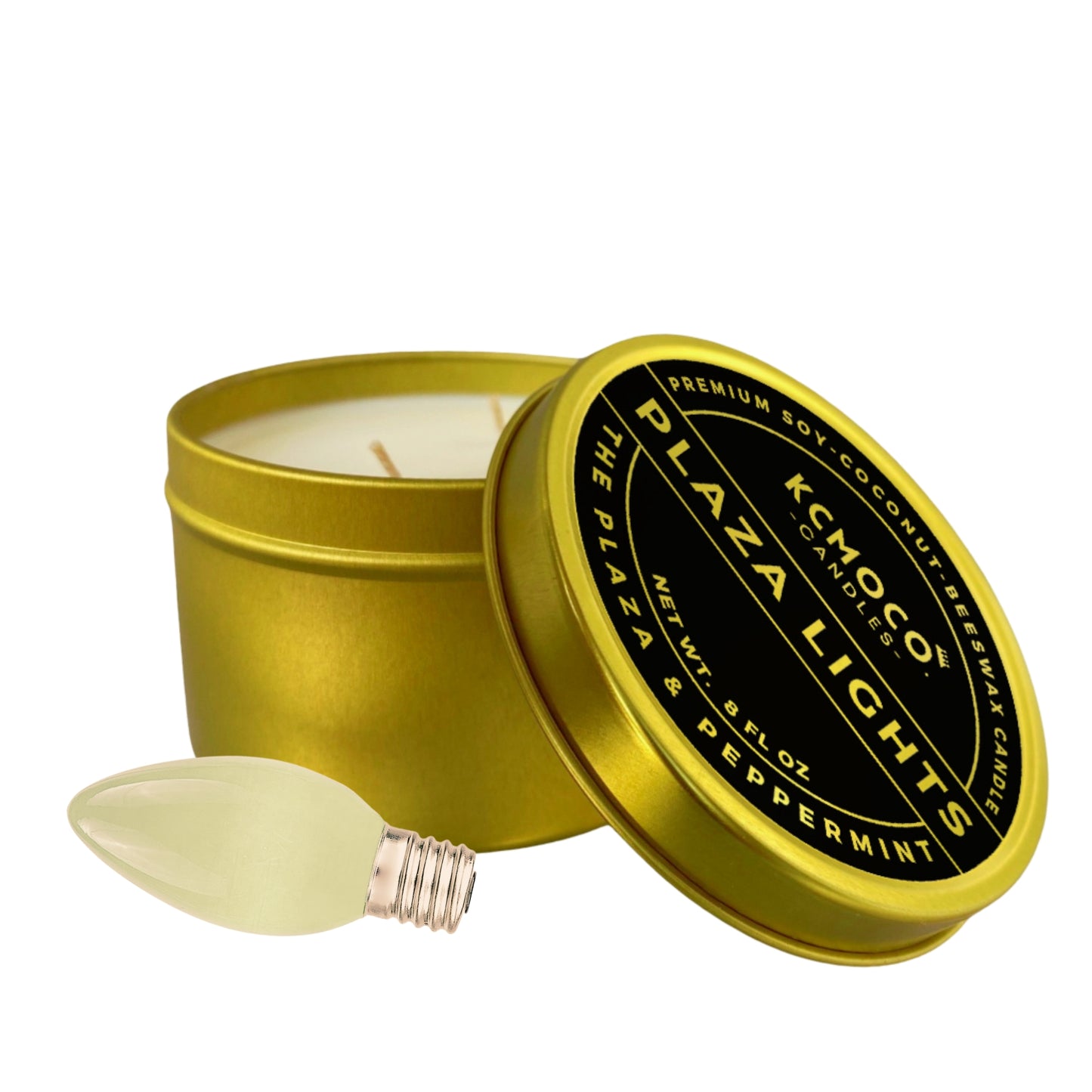 PLAZA LIGHTS CANDLE - MEDIUM TIN