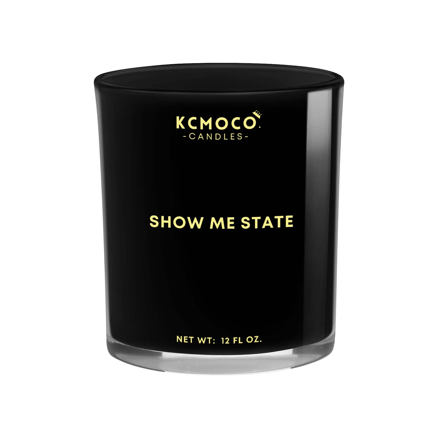 SHOW ME STATE CANDLE - 12 OZ LARGE JAR BLACK