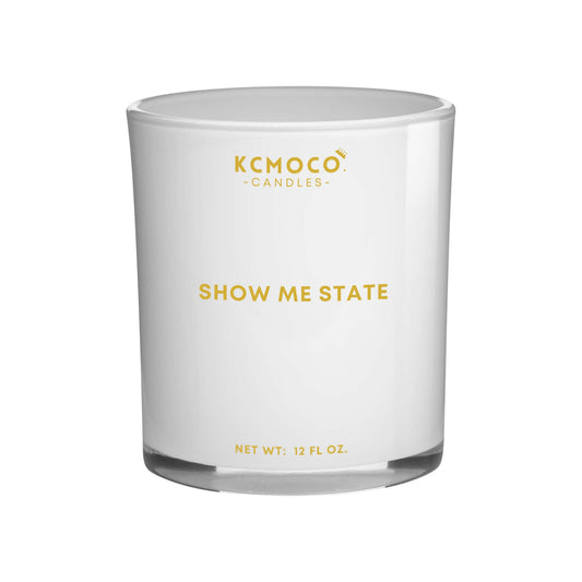 SHOW ME STATE CANDLE - LARGE JAR WHITE