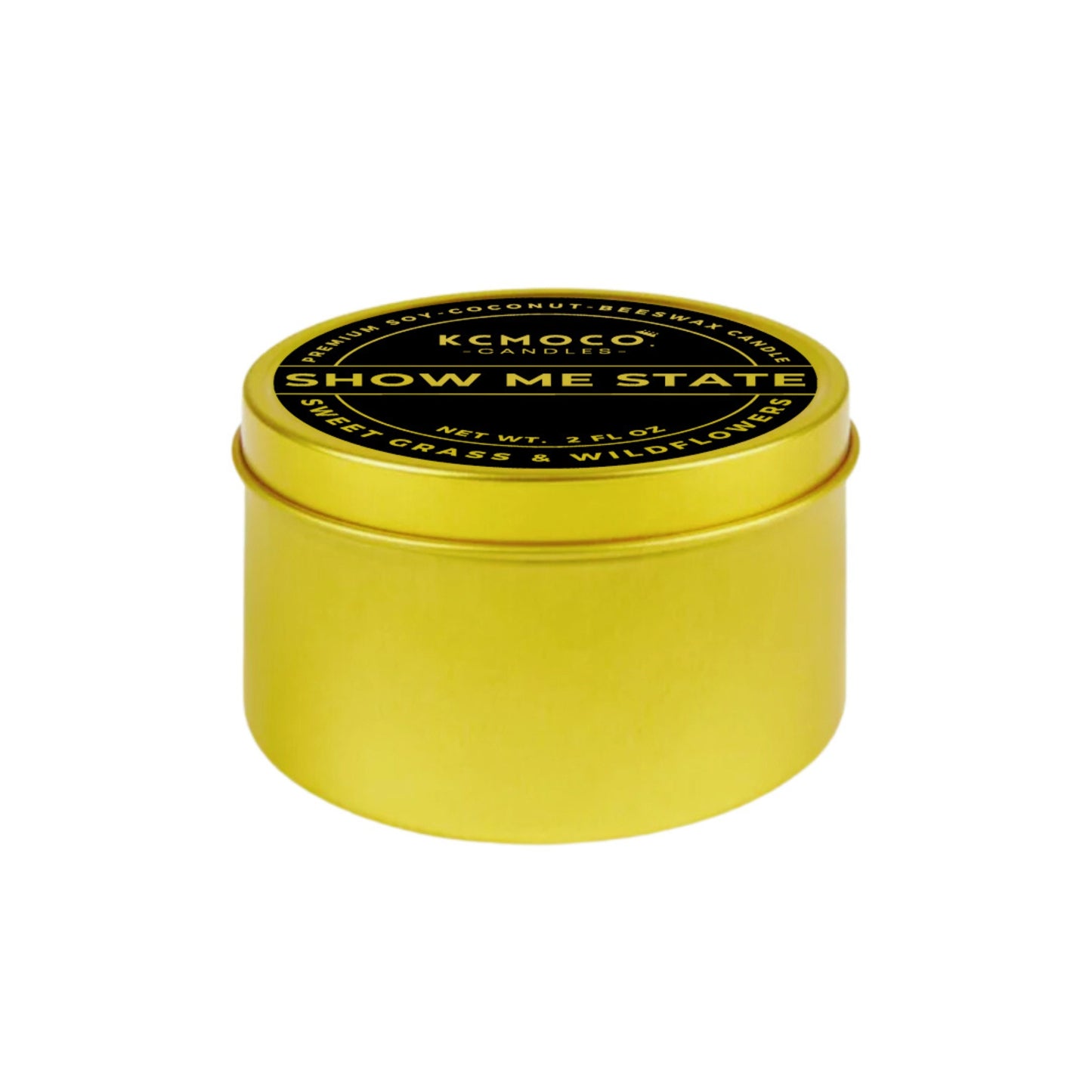 SHOW ME STATE CANDLE - 8 OZ MEDIUM TRAVEL TIN