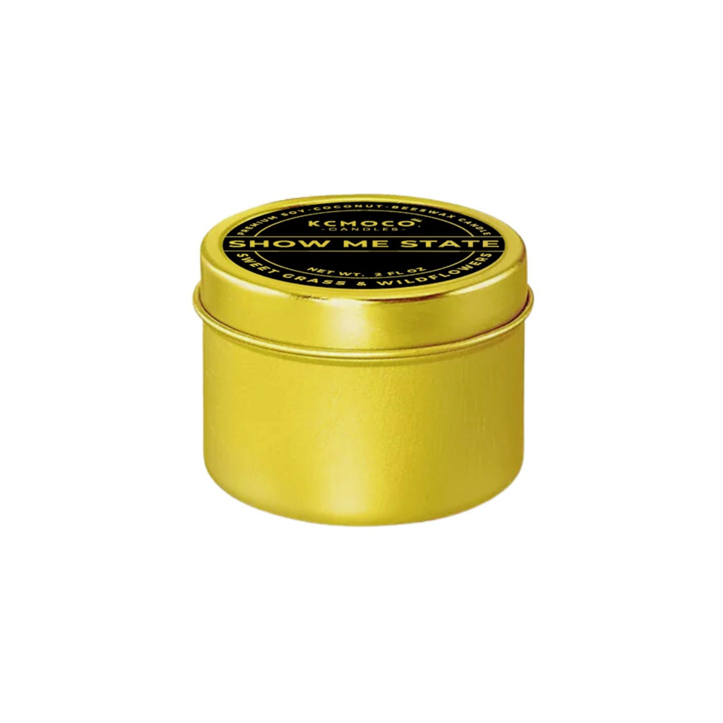SHOW ME STATE CANDLE - 2 OZ MINI TRAVEL TIN