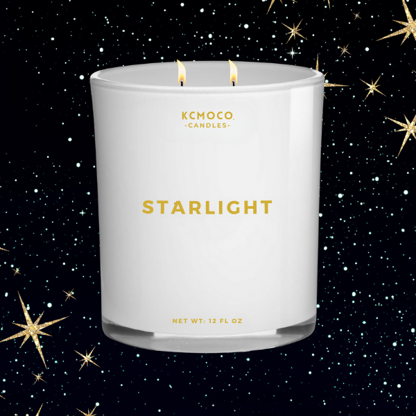 Starlight Candle - Large Jar White