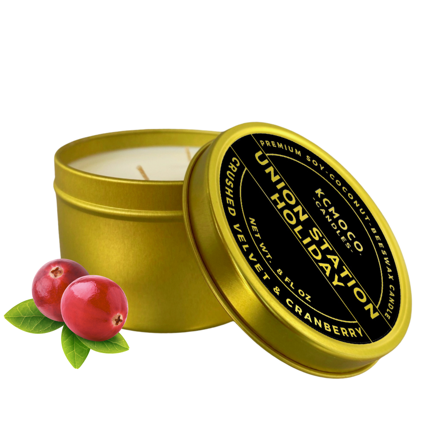 UNION STATION HOLIDAY CANDLE - MEDIUM TIN