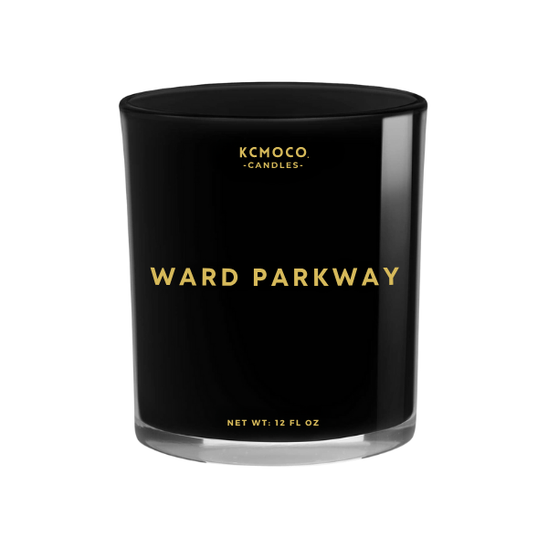 WARD PARKWAY CANDLE - LARGE JAR BLACK
