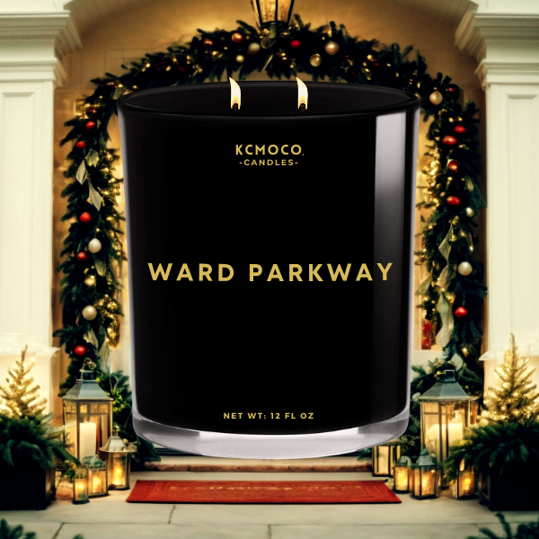 WARD PARKWAY CANDLE - LARGE JAR BLACK