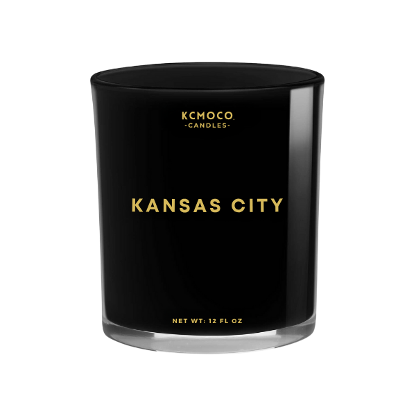 KANSAS CITY - 12 OZ LARGE JAR BLACK