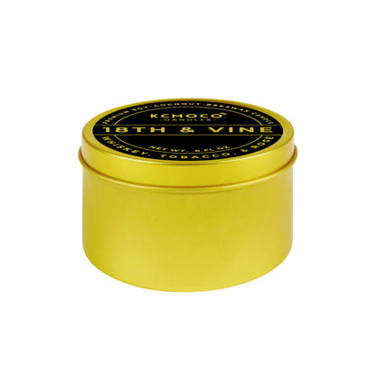 18TH & VINE CANDLE - 8 OZ MEDIUM TRAVEL TIN