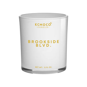 Brookside Blvd. Candle - Large Jar White
