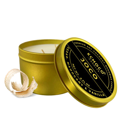 "TAYVIS" CANDLE COLLECTION - 8 OZ MEDIUM TRAVEL TIN GIFT SET