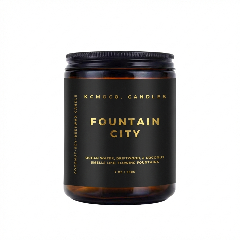 Fountain City Candle - Small Jar