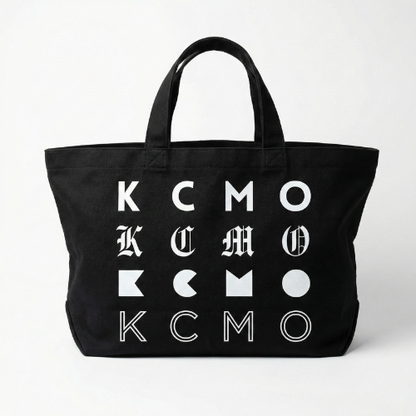 XXL Tote Bag - KCMO Repeat Print