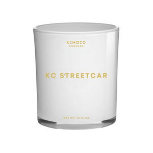 KC Streetcar Candle - Large Jar White
