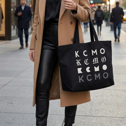 XXL Tote Bag - KCMO Repeat Print