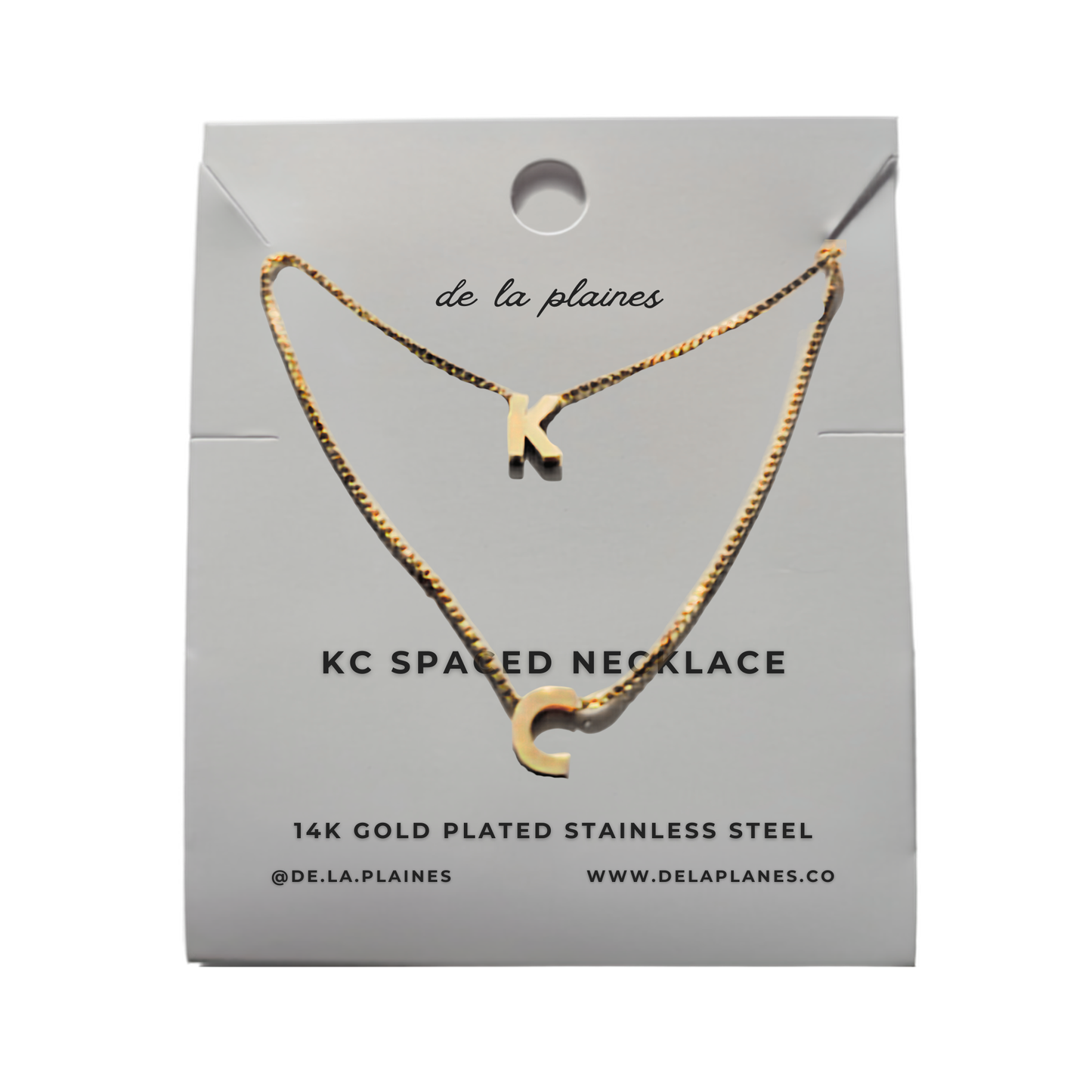De La Plaines | KC Stacked Double Chain Necklace