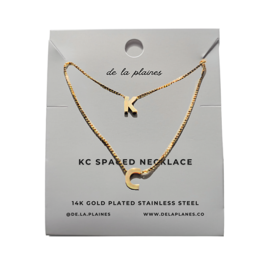 De La Plaines | KC Stacked Double Chain Necklace