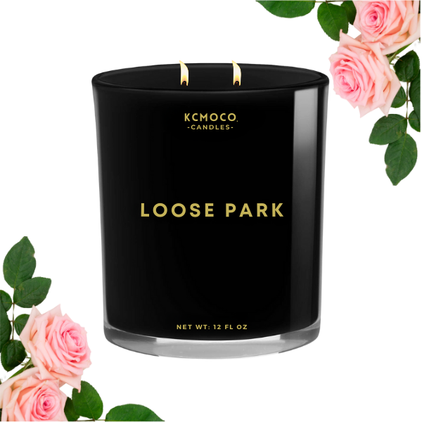 LOOSE PARK CANDLE - 12 OZ LARGE JAR BLACK