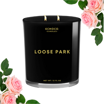 LOOSE PARK CANDLE - 12 OZ LARGE JAR BLACK