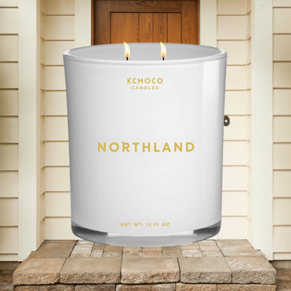 NORTHLAND CANDLE - LARGE JAR WHITE
