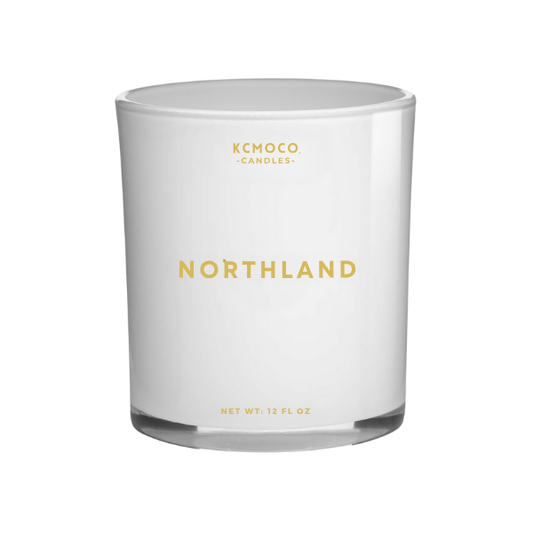 NORTHLAND CANDLE - LARGE JAR WHITE