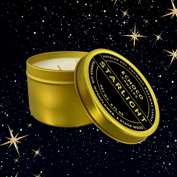 STARLIGHT CANDLE - 8 OZ MEDIUM TRAVEL TIN