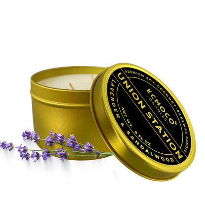 UNION STATION CANDLE - 8 OZ MEDIUM TRAVEL TIN