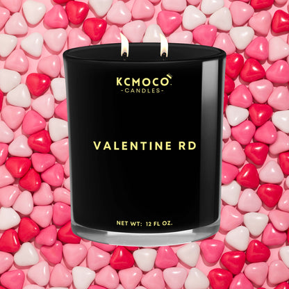 VALENTINE ROAD CANDLE - LARGE JAR BLACK