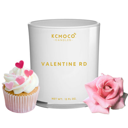 VALENTINE ROAD CANDLE - LARGE JAR WHITE