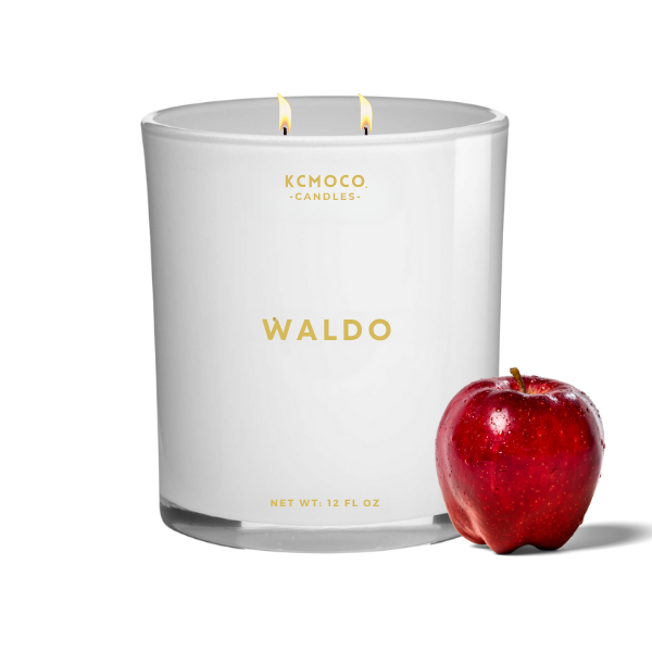 WALDO CANDLE - LARGE JAR WHITE