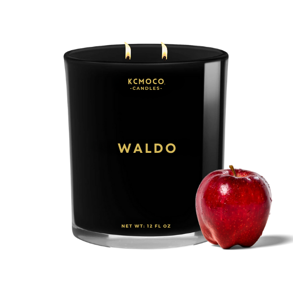 WALDO CANDLE - LARGE JAR BLACK