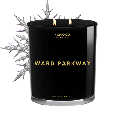 WARD PARKWAY CANDLE - LARGE JAR BLACK