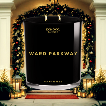 WARD PARKWAY CANDLE - LARGE JAR BLACK