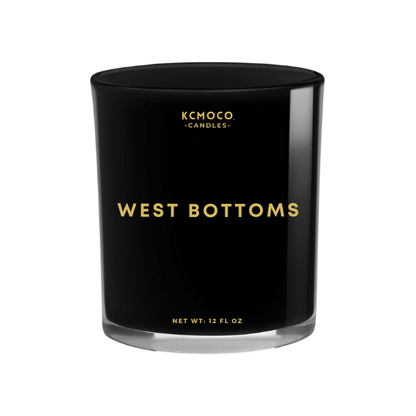 WEST BOTTOMS CANDLE  - LARGE JAR BLACK