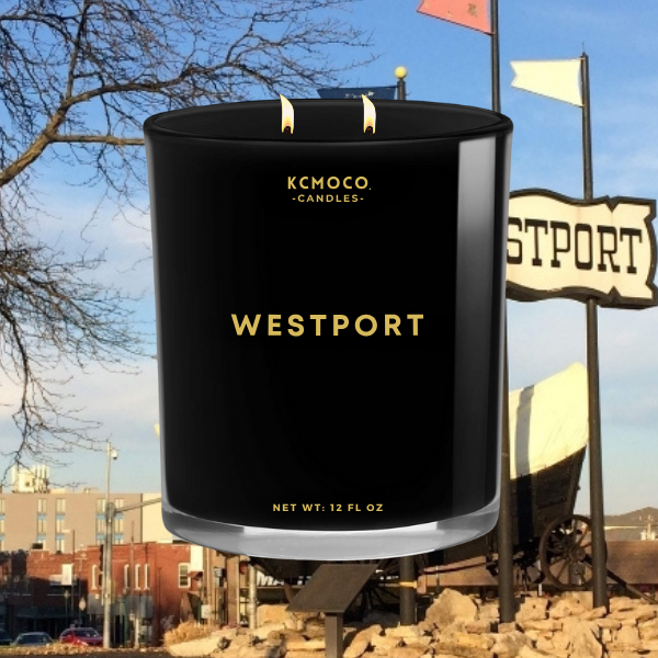 WESTPORT CANDLE - LARGE JAR BLACK