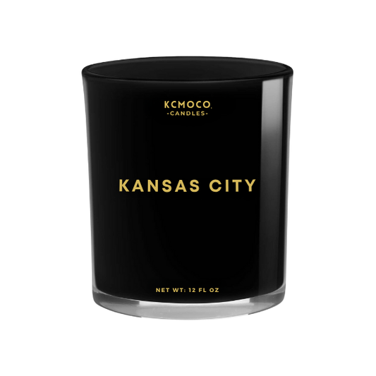 KANSAS CITY - 12 OZ LARGE JAR BLACK