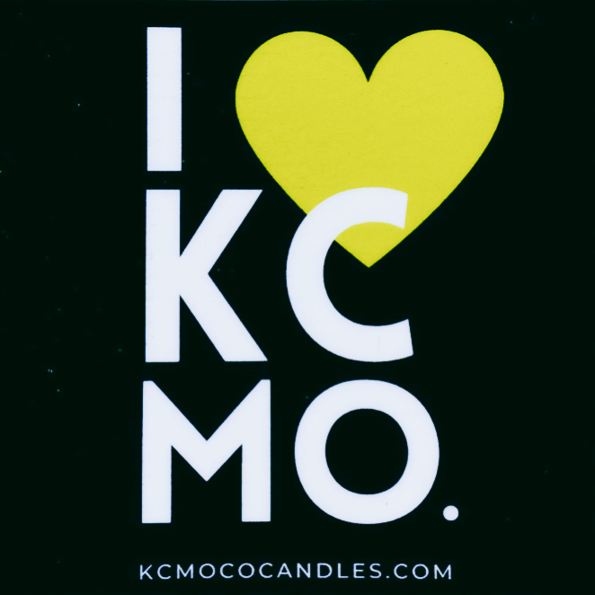I Heart KCMO Sticker