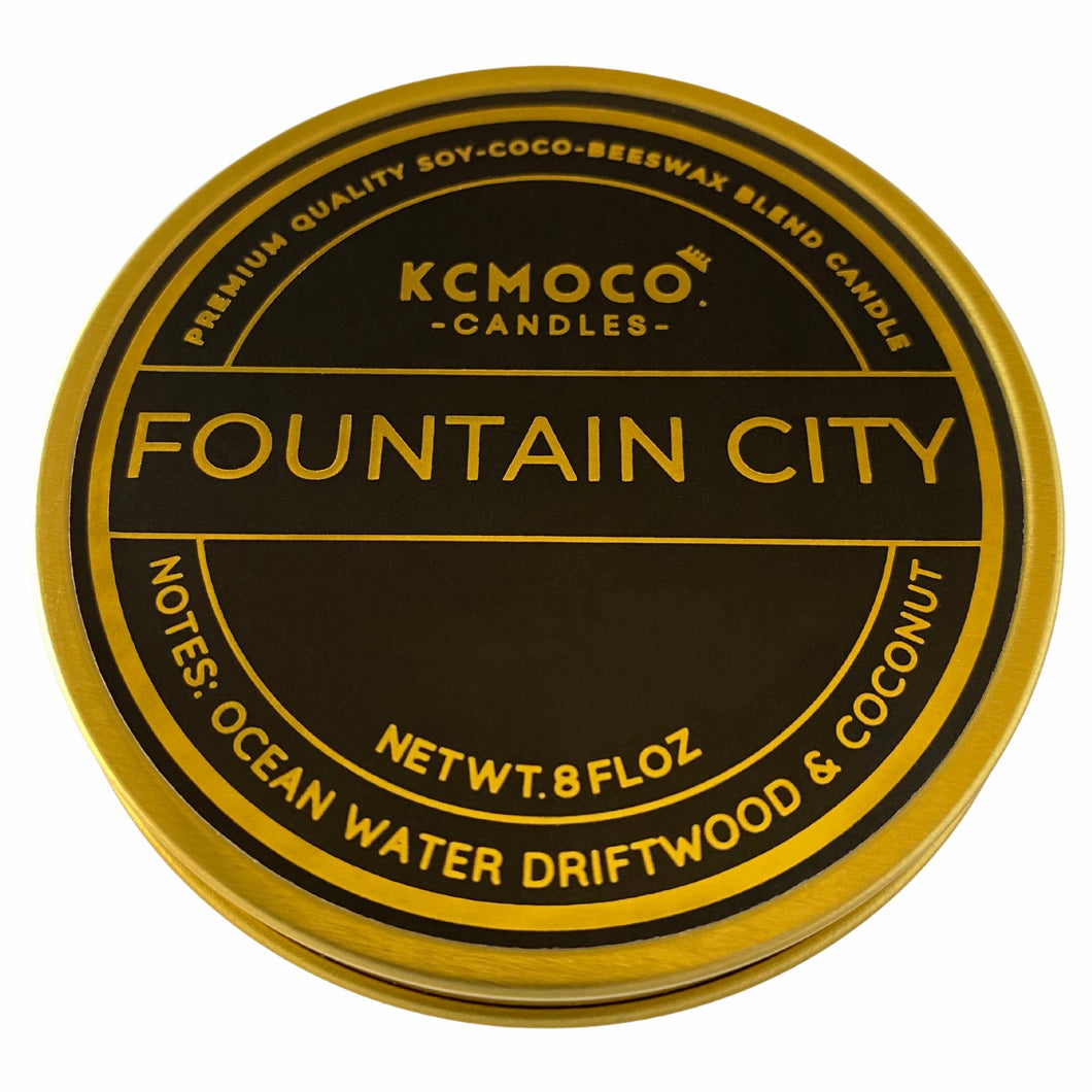 Fountain City Candle - Travel Tin
